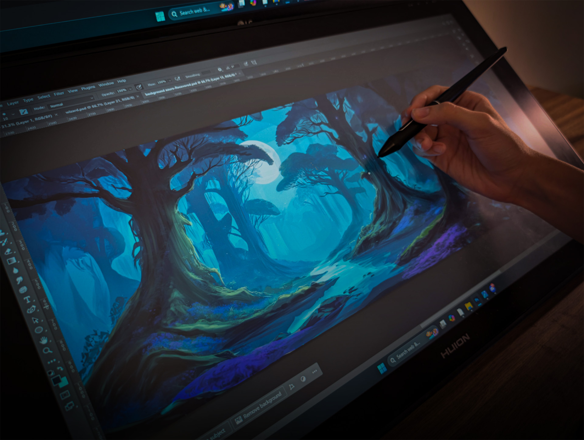 Our core services background